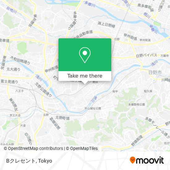 Bクレセント map