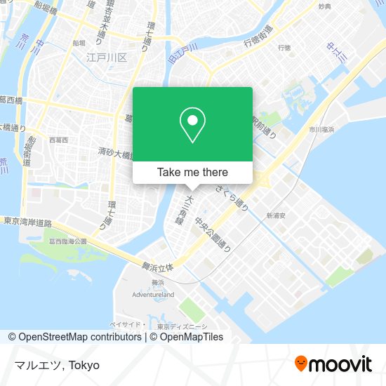 マルエツ map