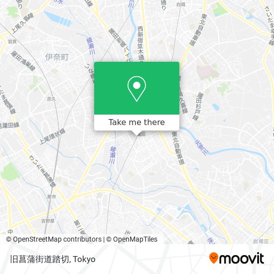 旧菖蒲街道踏切 map