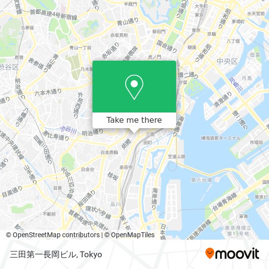 三田第一長岡ビル map