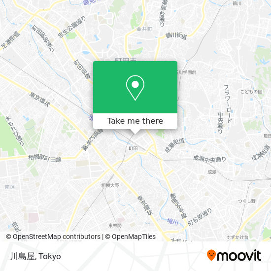 川島屋 map
