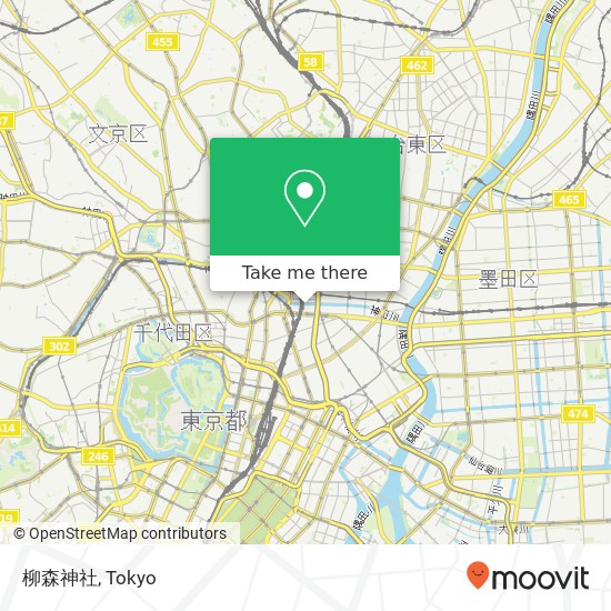 柳森神社 map