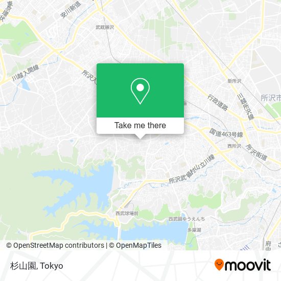 杉山園 map