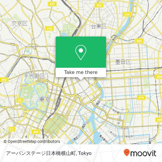 アーバンステージ日本橋横山町 map