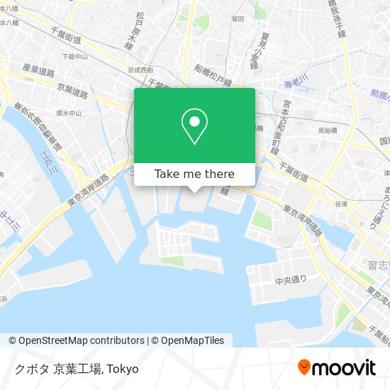 クボタ 京葉工場 map