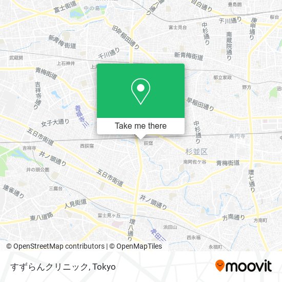 すずらんクリニック map