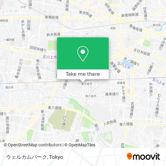 ウェルカムパーク map