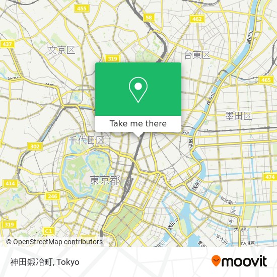 神田鍛冶町 map