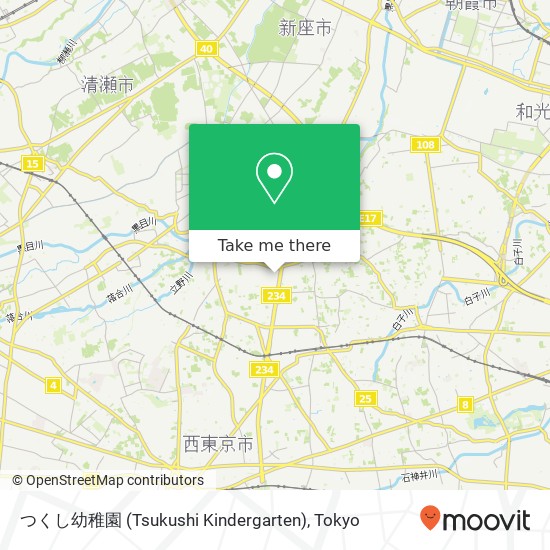つくし幼稚園 (Tsukushi Kindergarten) map