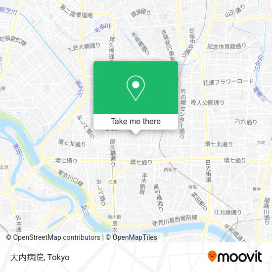 大内病院 map