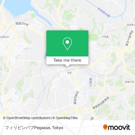 フィリピンパブPegasus map