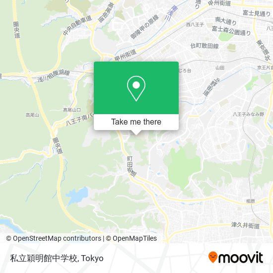 私立穎明館中学校 map