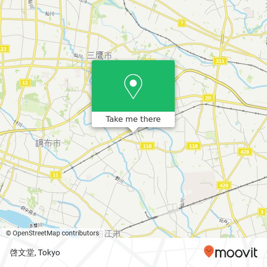 啓文堂 map