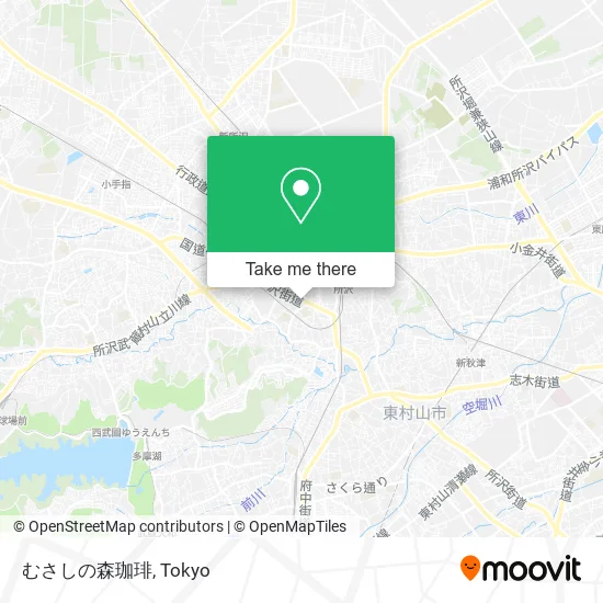 Musashino Forest Coffee map