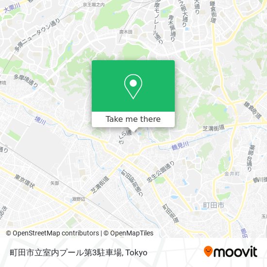 How To Get To 町田市立室内プール第3駐車場 In 町田市 By Bus Or Metro