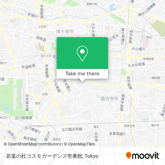 若葉の杜コスモガーデンズ壱番館 map