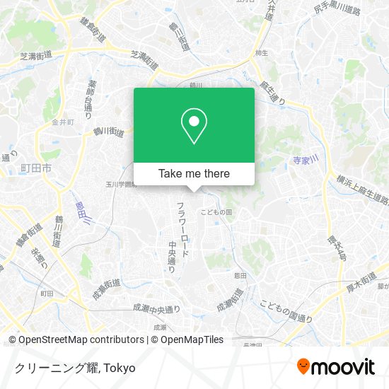 クリーニング耀 map