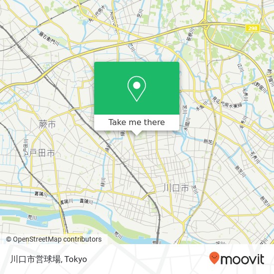 川口市営球場 map