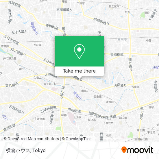 横倉ハウス map