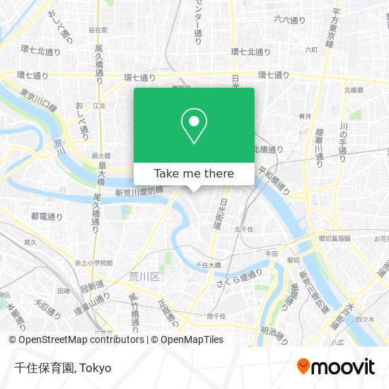 千住保育園 map