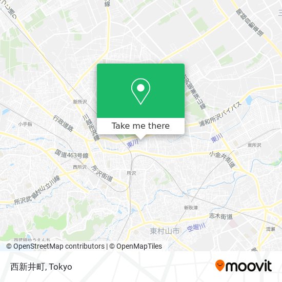 西新井町 map