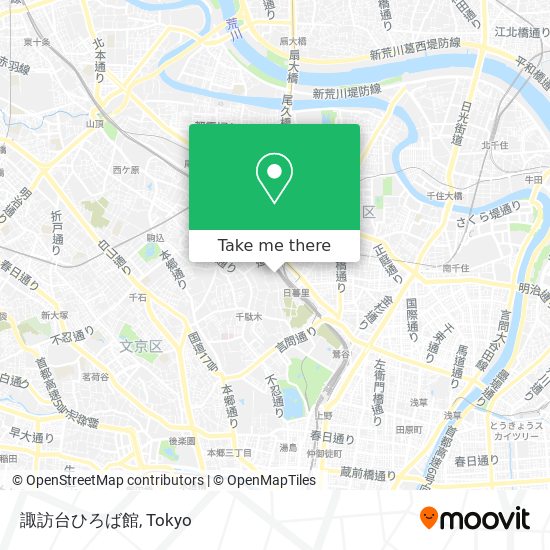 諏訪台ひろば館 map