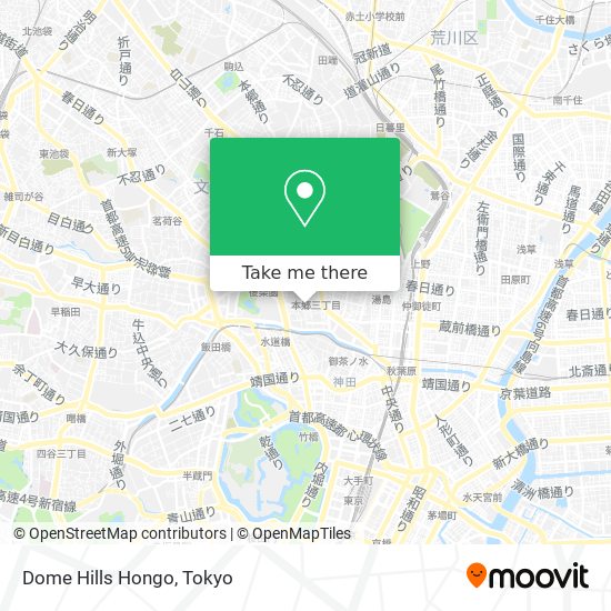 Dome Hills Hongo map