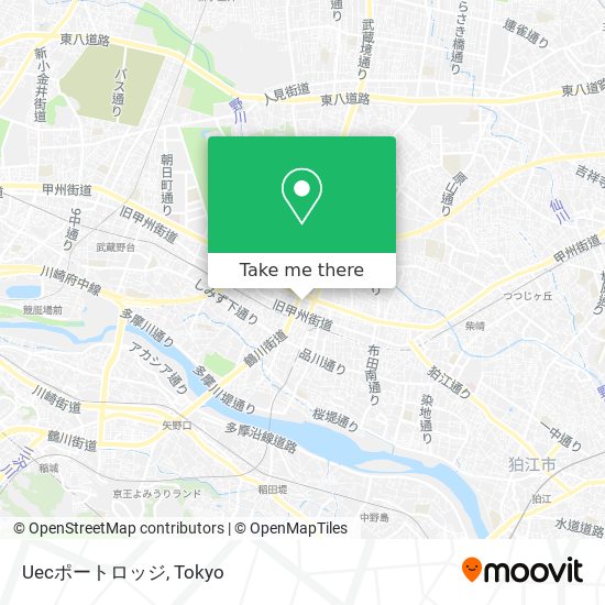 Uecポートロッジ map