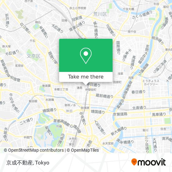 京成不動産 map