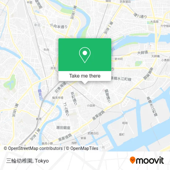 三輪幼稚園 map