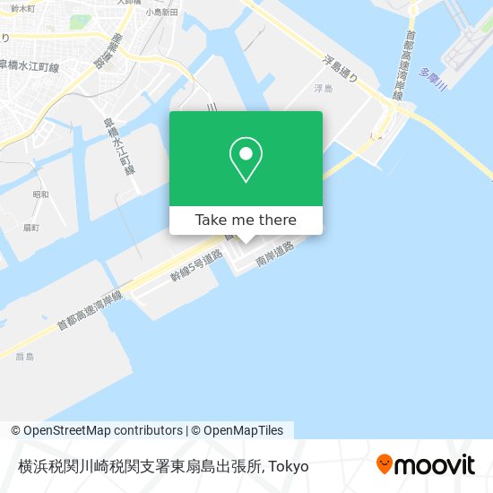 横浜税関川崎税関支署東扇島出張所 map