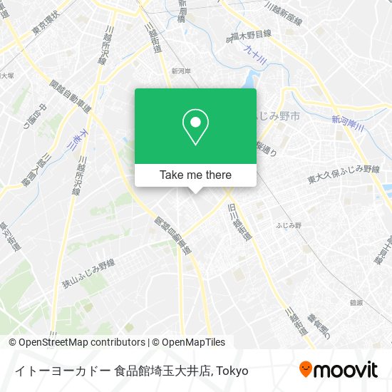 イトーヨーカドー 食品館埼玉大井店 map