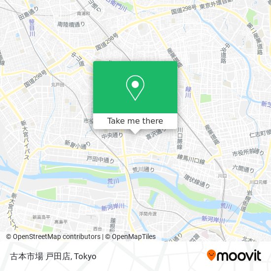 古本市場 戸田店 map