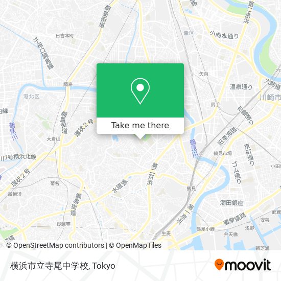 横浜市立寺尾中学校 map