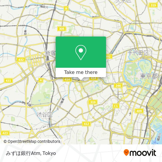 How To Get To みずほ銀行atm In 渋谷区 By Bus Moovit