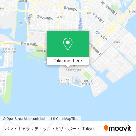 パン・ギャラクティック・ピザ・ポート map