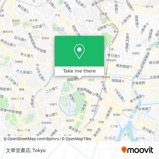 文華堂書店 map