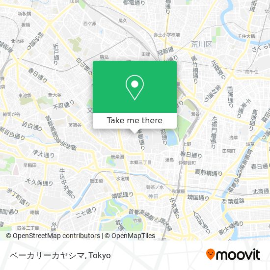 ベーカリーカヤシマ map