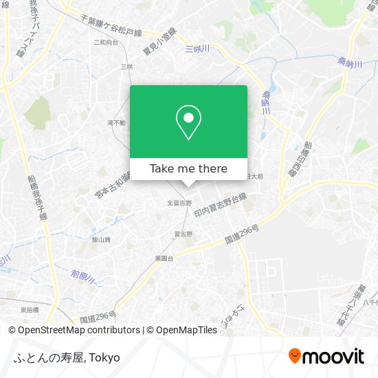 ふとんの寿屋 map