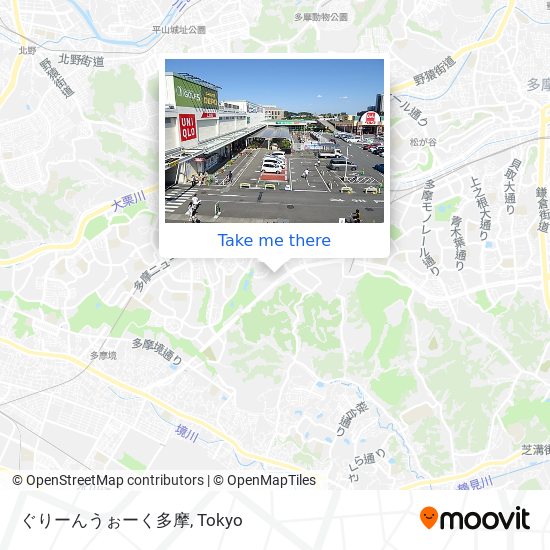 ぐりーんうぉーく多摩 map