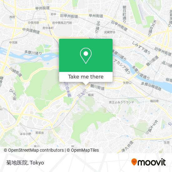 菊地医院 map