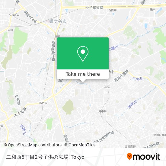 二和西5丁目2号子供の広場 map