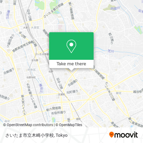 さいたま市立木崎小学校 map