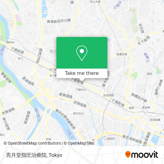 亮月堂指圧治療院 map