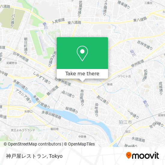 神戸屋レストラン map