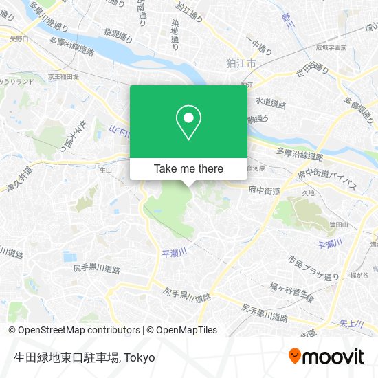 How To Get To 生田緑地東口駐車場 In 川崎市 By Bus Or Metro Moovit