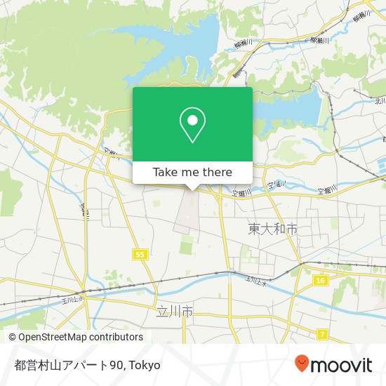 都営村山アパート90 map