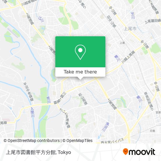 上尾市図書館平方分館 map