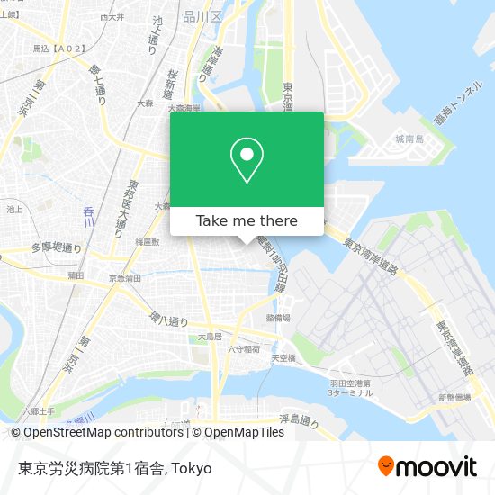 東京労災病院第1宿舎 map