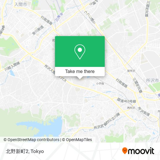北野新町2 map